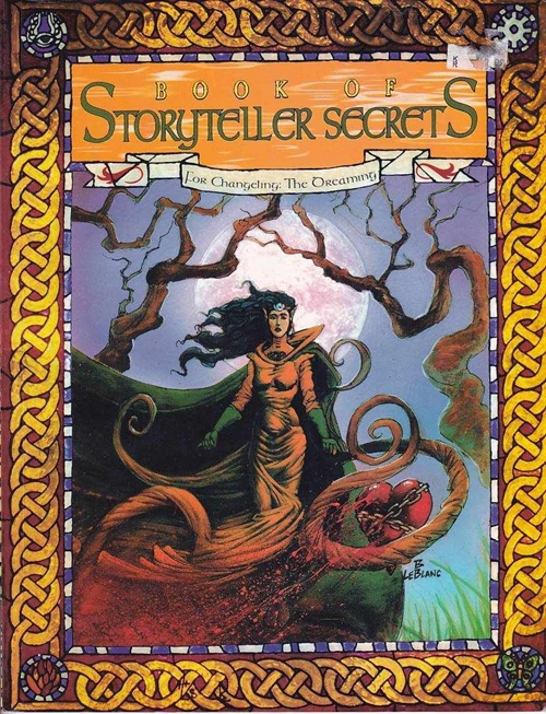 Changeling the Dreaming 1st edition - Book of Storyteller Secrets - (B Grade) (Genbrug) - mangler GM Skærm
